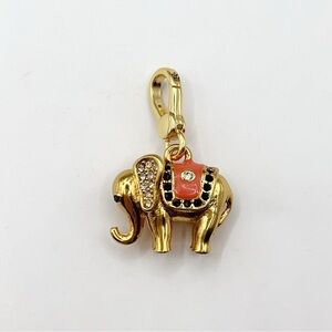 Juicy Couture gold elephant charm